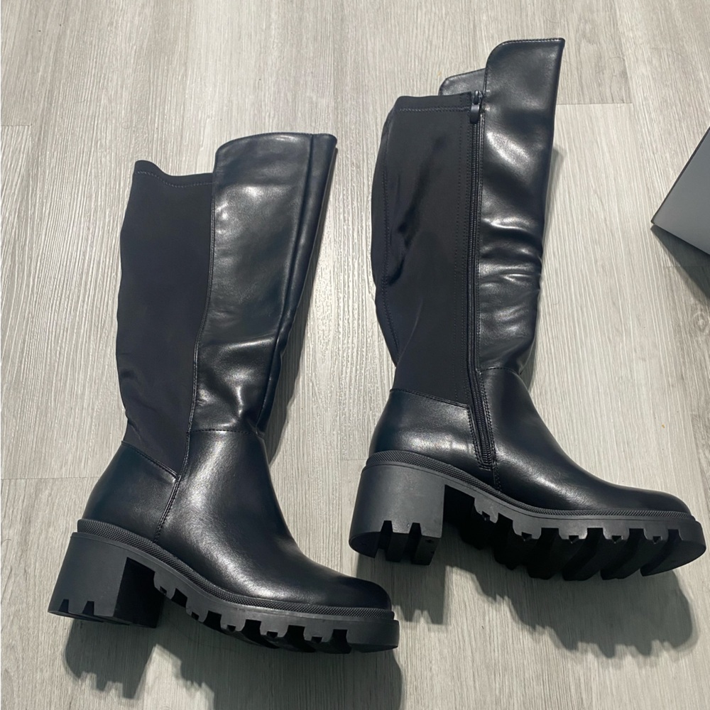 Dream Pairs Black Heeled Boots